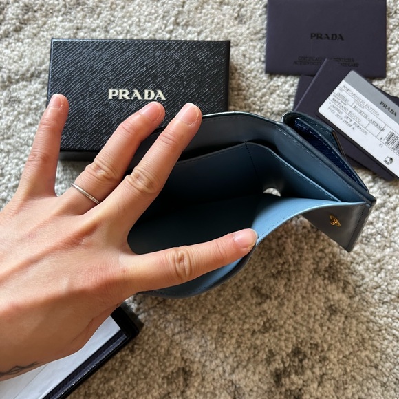 Prada compact wallet safiano - Picture 5 of 5